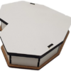Caixa MDF coração 16x16cm
