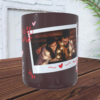 caneca com foto "Eu te amo, meu amor"