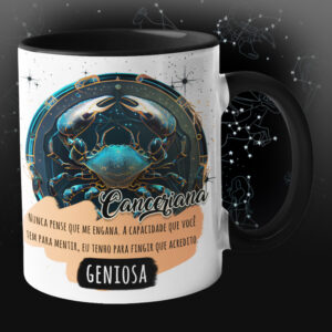 Caneca signo Cancer - Canceriana/canceriano