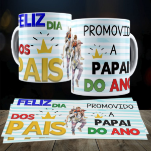 Caneca "Promovido a papai do ano"