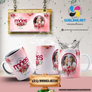 Caneca "Feliz Dia das Mães!"