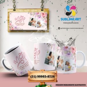 Caneca "Mãe, Te amo!"