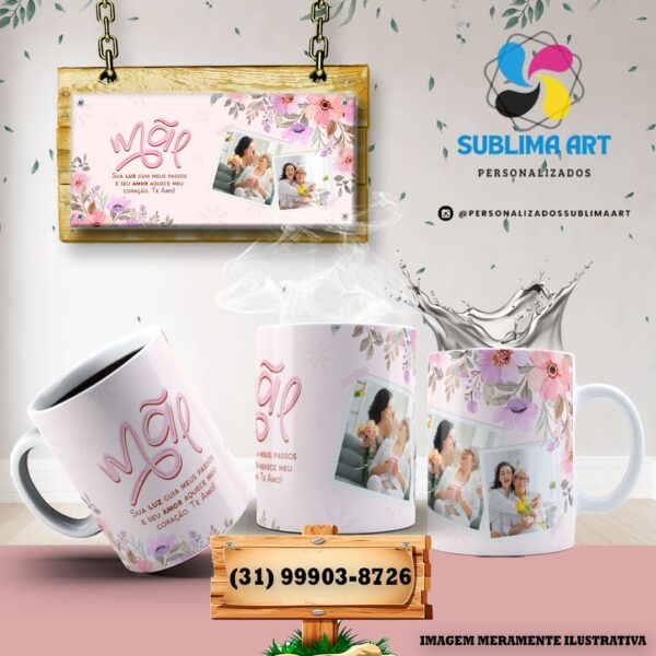 Caneca "Mãe, Te amo!"