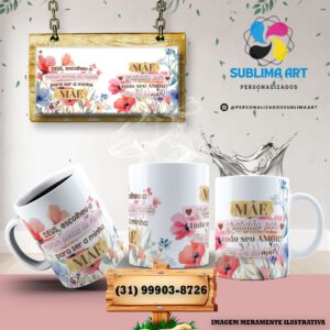 Caneca "Feliz Dia das Mães!"