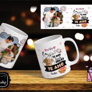 Caneca com foto - Coleção Namorados Mod.5