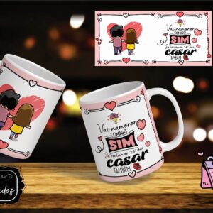 Caneca com foto - Coleção Namorados Mod.9